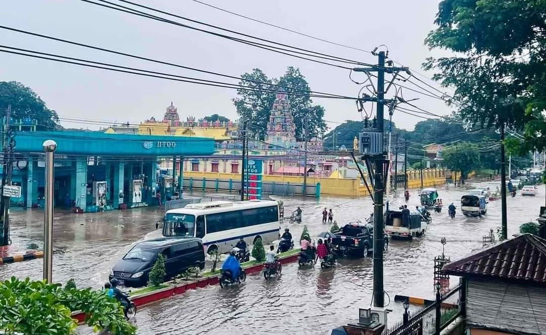 မြို့ကြီး ၁၂ မြို့ ထက်မနည်း ရေဘေးသင့်နေပြီး ရက်အနည်းငယ် ဆက်လက်ရေကြီးနိုင်