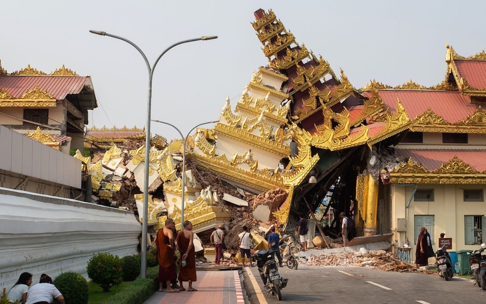 ငလျင်ကြီးရဲ့နောက်ဆက်တွဲ ငလျင်အကြိမ်ပေါင်း ၂၀၀ မြောက်ကို မန္တလေးမြို့အနီး လှုပ်ခတ်